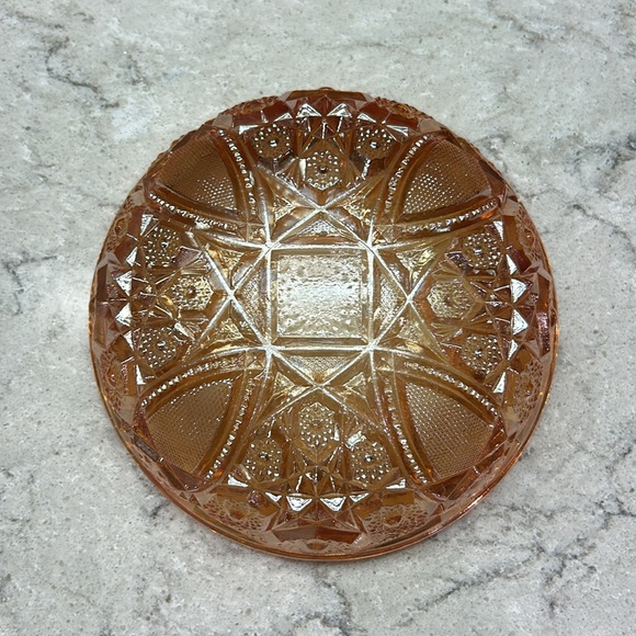 Vintage Carnival Glass Bowl - Picture 7 of 12